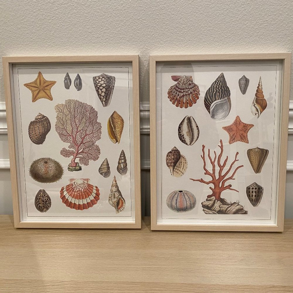 SET OF 2 -- IKEA POSTER w/Frame 13X17"